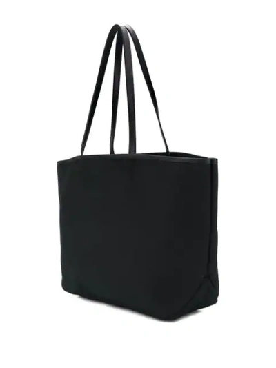 Shop Karl Lagerfeld Karl Legend Tote Bag In Black