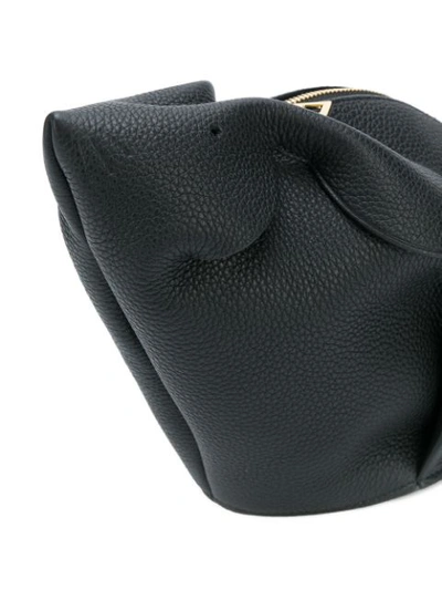 Shop Loewe Bunny Mini Bag In Black