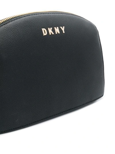 Shop Dkny Minimal Cross Body Bag In Black