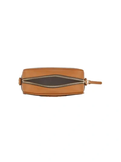 Shop Fendi Camera Case Shoulder Bag In Brown