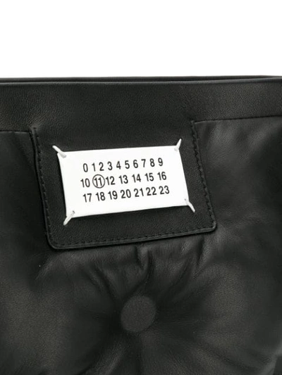 Shop Maison Margiela Glam Slam Clutch Bag In Black