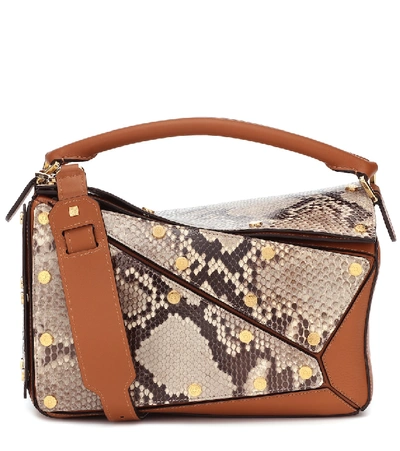 Loewe clearance python bag