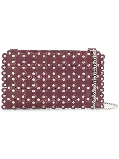 Shop Red Valentino Red(v) Flower Puzzle Crossbody Bag In Pink