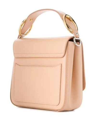 Shop Chloé C Logo Box Bag In Pink