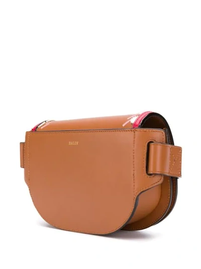 Shop Bally Clayn Belt Bag In Brown