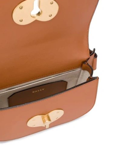 Shop Bally Clayn Belt Bag In Brown