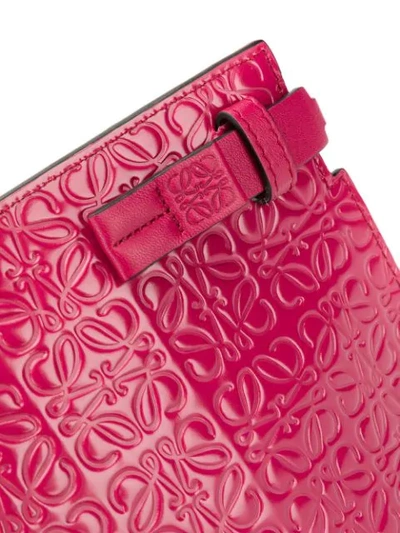 Shop Loewe T Pouch In Pink