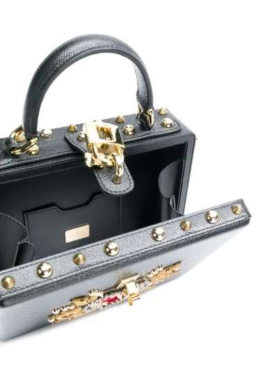 Shop Dolce & Gabbana Dolce Box Crossbody Bag In Black