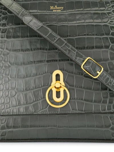 Shop Mulberry 'amberley' Handtasche In Grey