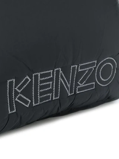 Shop Kenzo Padded Tiger Backpack In Black