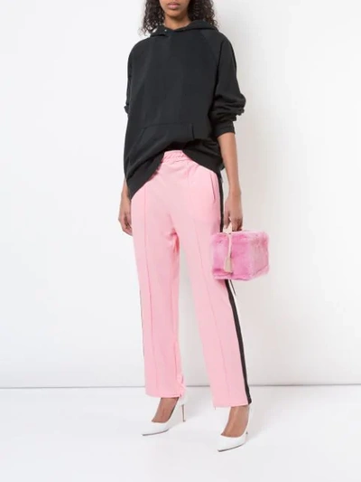 Shop Natasha Zinko Rex Square Bag - Pink