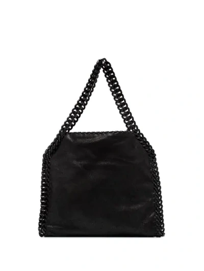 Shop Stella Mccartney Falabella Small Shoulder Bag In Black