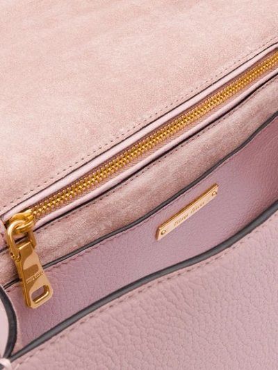 Shop Miu Miu 'miu Lady' Schultertasche In Pink