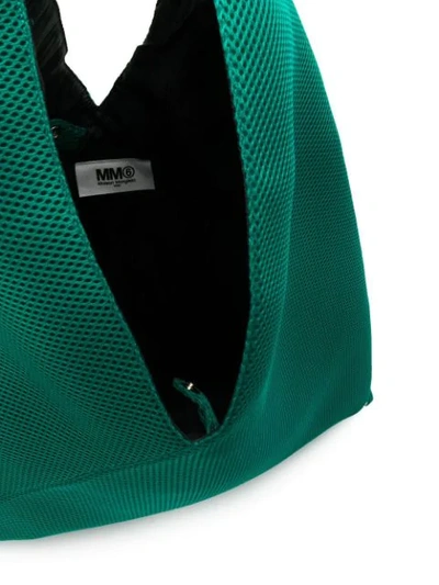 Shop Mm6 Maison Margiela Japanese Tote Bag In Green