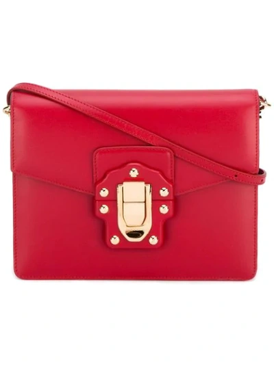 Shop Dolce & Gabbana Lucia Crossbody Bag - Red