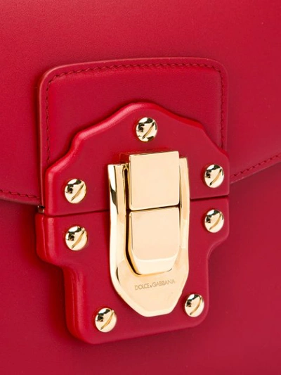 Shop Dolce & Gabbana Lucia Crossbody Bag - Red
