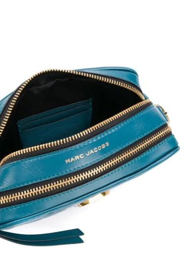 Shop Marc Jacobs The Quilted Softshot Camera Bag In Blue