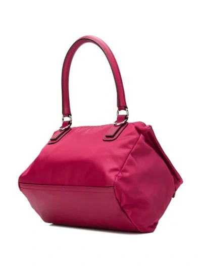 Shop Givenchy Large Pandora Tote Bag In Red