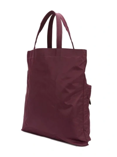Shop Anya Hindmarch Eyes Tote  In Claret