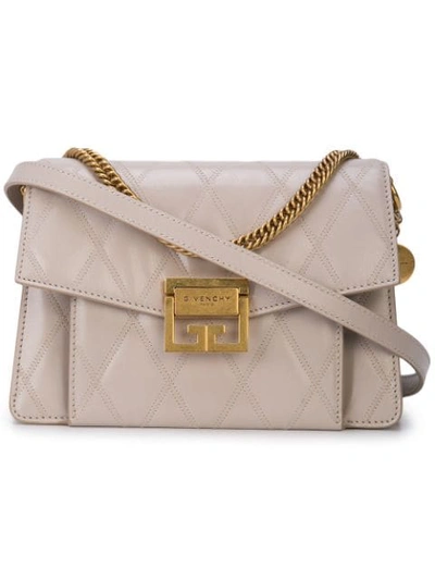 Shop Givenchy Medium Gv3 Shoulder Bag In Neutrals