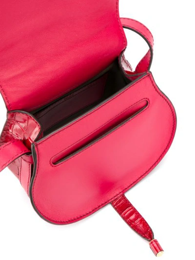 Shop Chloé Mini Marcie Bag In Red