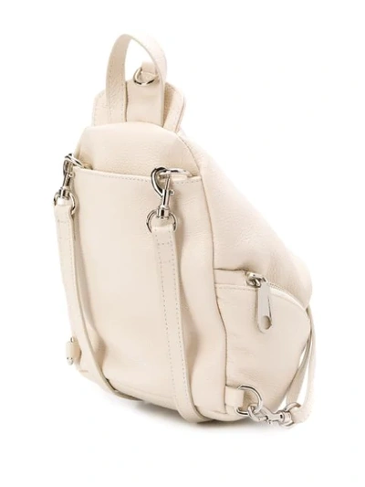 Shop Rebecca Minkoff Julian Mini Backpack In Neutrals