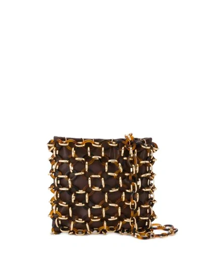 Shop Cult Gaia Natasha Chain Link Bag In Brown