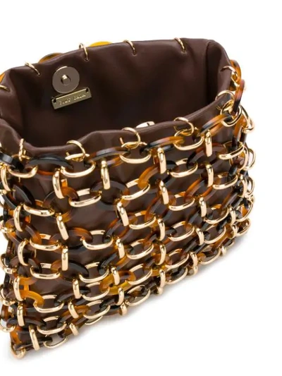 Shop Cult Gaia Natasha Chain Link Bag In Brown