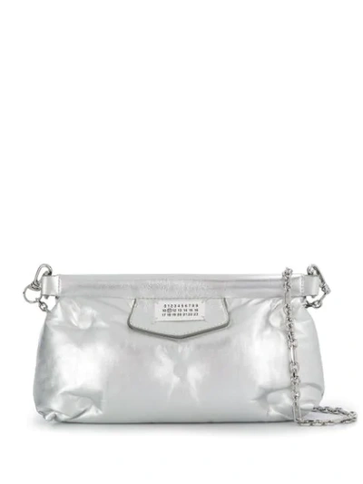 Shop Maison Margiela Glam Slam Crossbody Bag In Silver