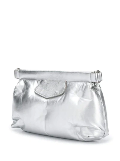 Shop Maison Margiela Glam Slam Crossbody Bag In Silver