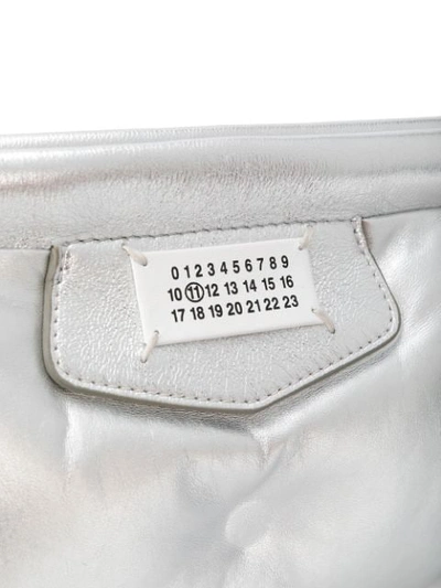 Shop Maison Margiela Glam Slam Crossbody Bag In Silver