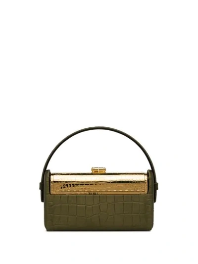 Shop Bienen-davis Regine Minaudière Clutch In Green