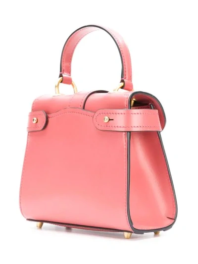 Shop Moschino Satchel Bag - Pink