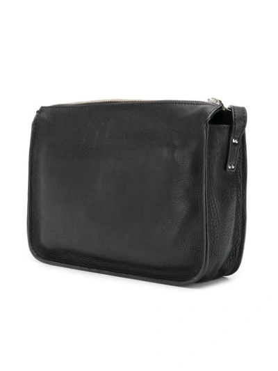Shop Acoté Stud Detailed Shoulder Bag In Black