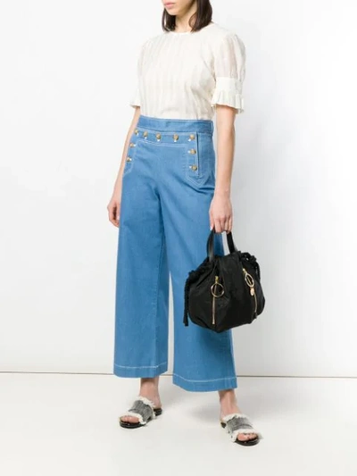 See By Chloé Mini Flo Tote In Black