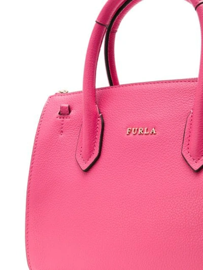 Shop Furla Pin Tote - Pink