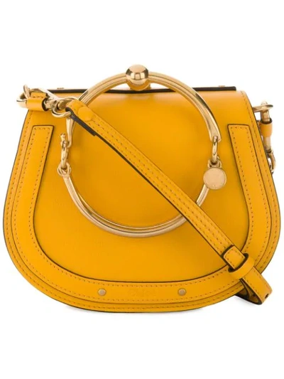 Shop Chloé 'nile' Handtasche In Orange