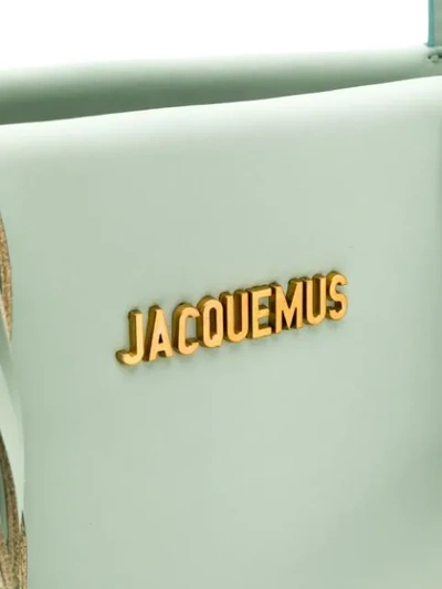 Shop Jacquemus A4 Tote Bag In Blue