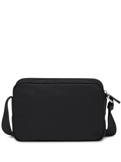 Shop Prada Nylon Shoulder Bag In Black