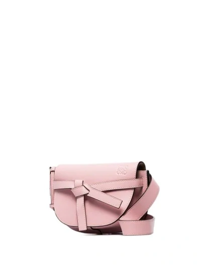Shop Loewe Gate Belt Bag In Pink