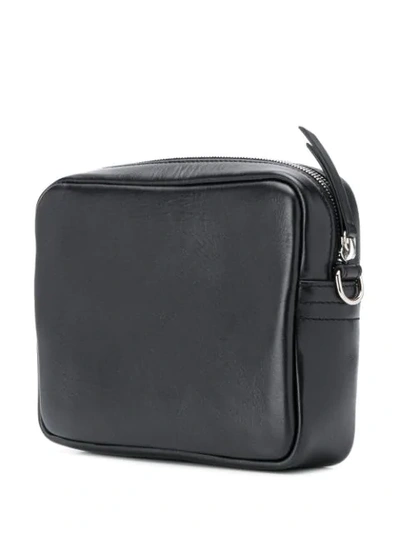 Shop Msgm Crossbody Bag In Black