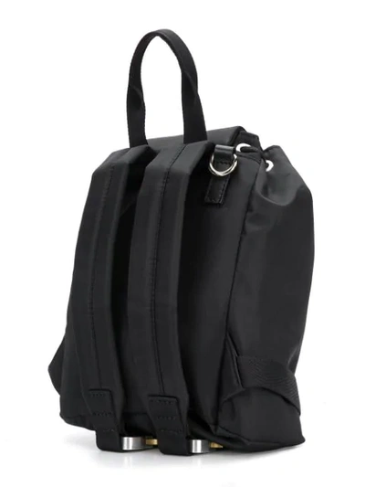 Shop Alyx 1017  9sm Buckle Fastened Mini Backpack - Black