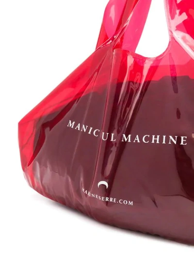 Shop Marine Serre Handtasche Aus Pvc In Red