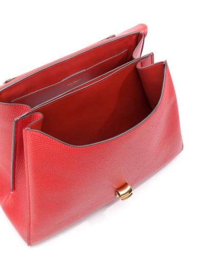 Shop Ferragamo Salvatore  Margot Crossbody Bag - Red