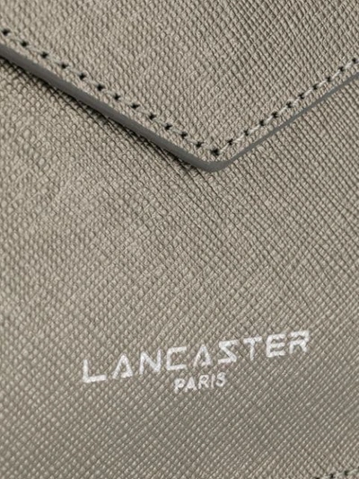 Shop Lancaster Envelope Clutch Bag In Metallic