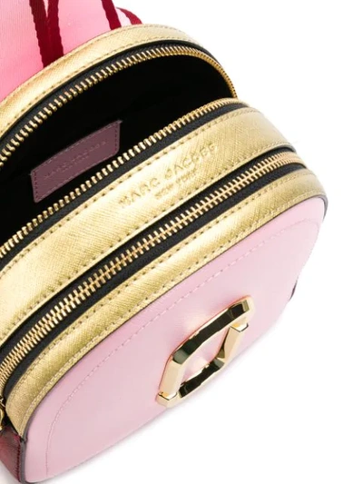 Marc Jacobs Snapshot Mini Leather Backpack - Pink