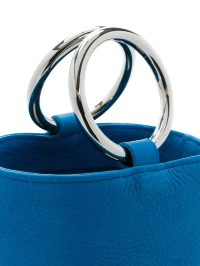 Shop Simon Miller Mini Tote Bag In Blue