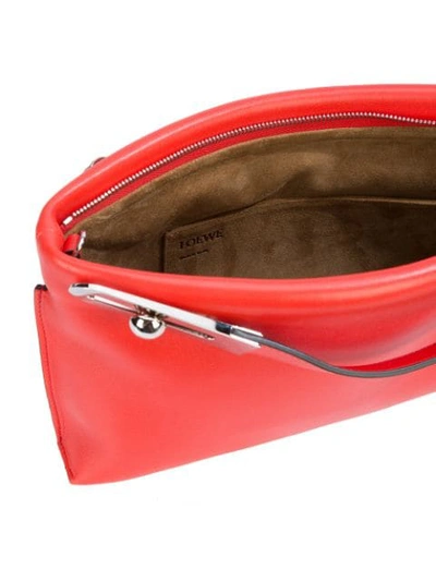 Shop Loewe Missy Small Bag In Red