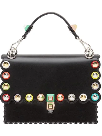 Shop Fendi Kan I Tote Bag In Black