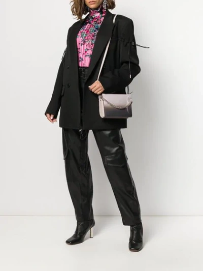 Shop Givenchy Cross3 Crossbody Bag In 白色